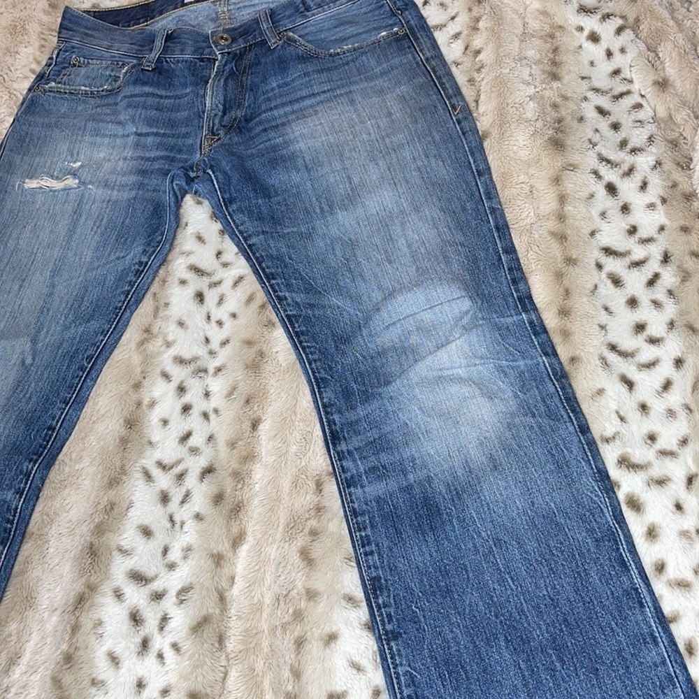 Express Light Blue Straight Leg Men’s Jeans Size 30X30 - Picture 6 of 11